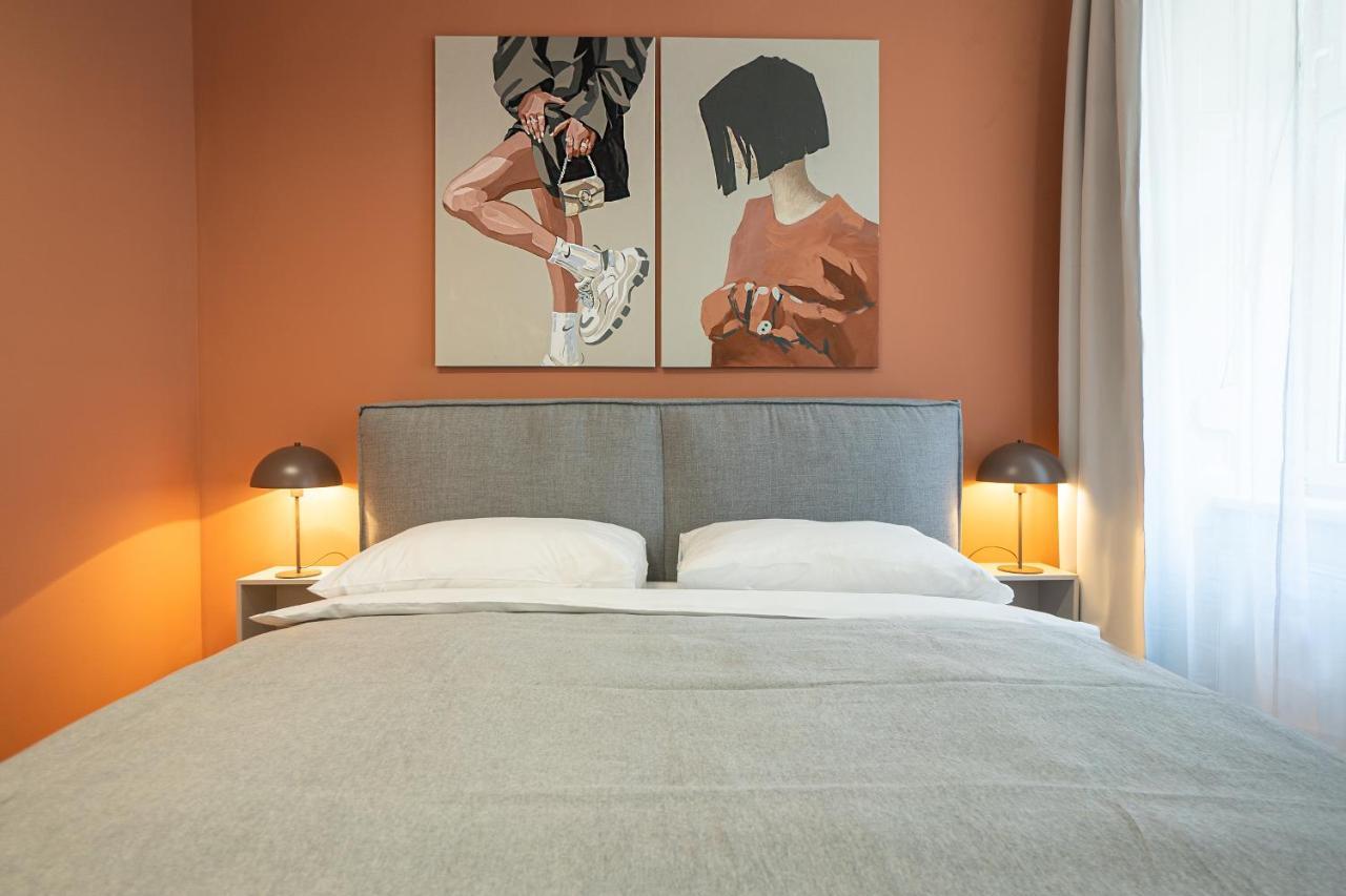 Bright 3-Room Apartment With A King-Size Bed Відень Екстер'єр фото